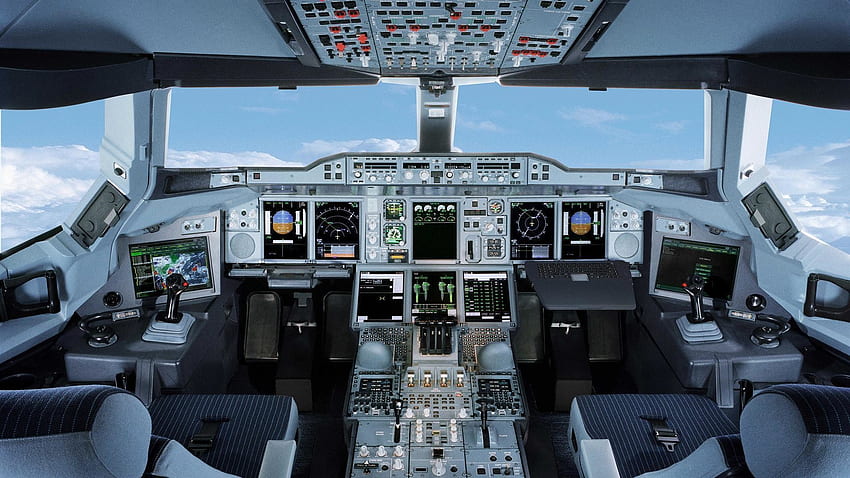 Airplane Cockpit, Airplane Cabin HD wallpaper