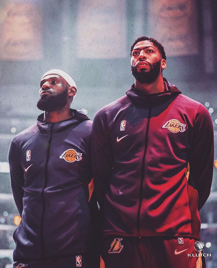 may contain: one or more people and people standing. Lebron james lakers, Nba lebron james, King lebron james, Lebron and Anthony Davis HD phone wallpaper