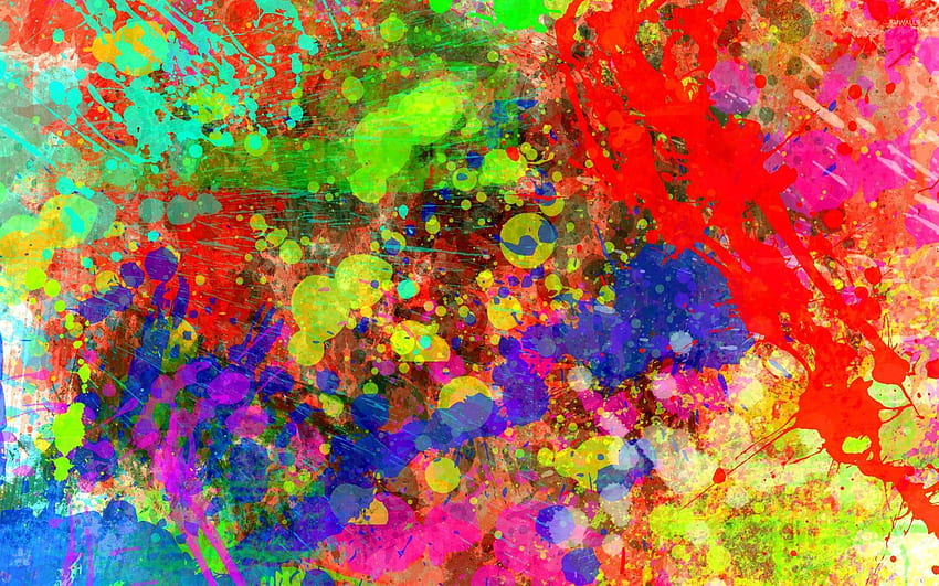 Abstract Rainbow Paint Splash IPhone Mobile HD wallpaper | Pxfuel