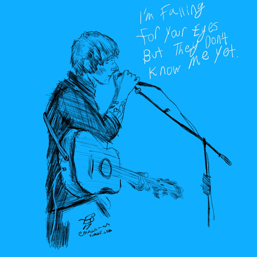 lyrics tumblr drawings ed sheeran