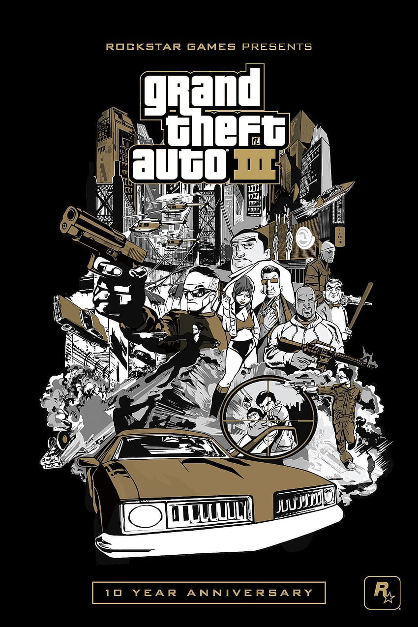 GTA III, Grand Theft Auto 3 HD phone wallpaper