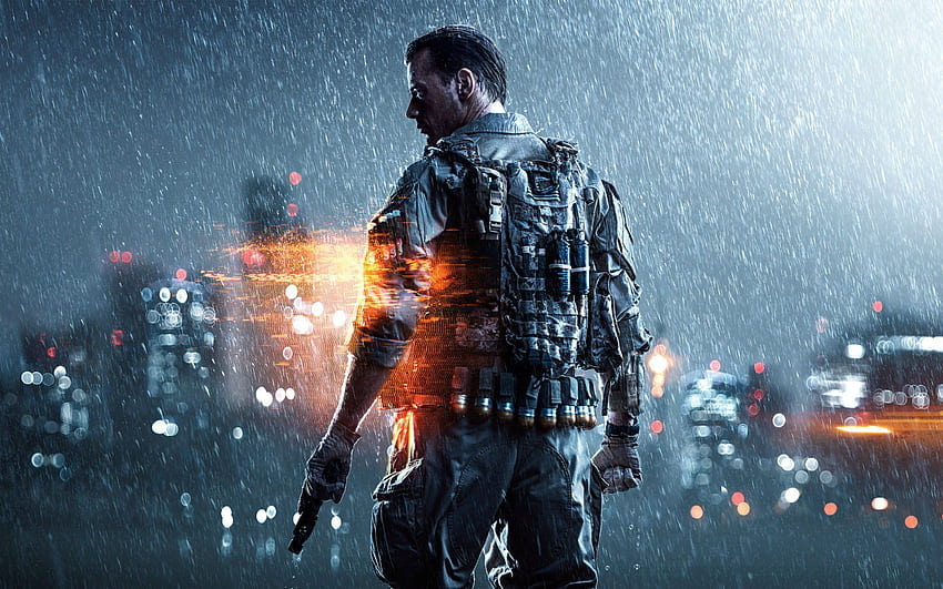 BATTLEFIELD 4 shooter tactical military, Awesome Action HD wallpaper