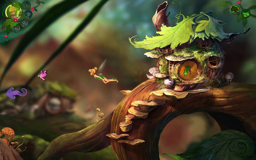 Disney Fairies: Tinker Bell's Adventure в Steam, Pixie Hollow HD тапет