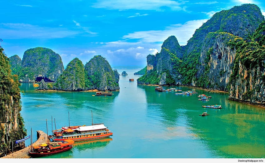 vietnam scenery HD wallpaper