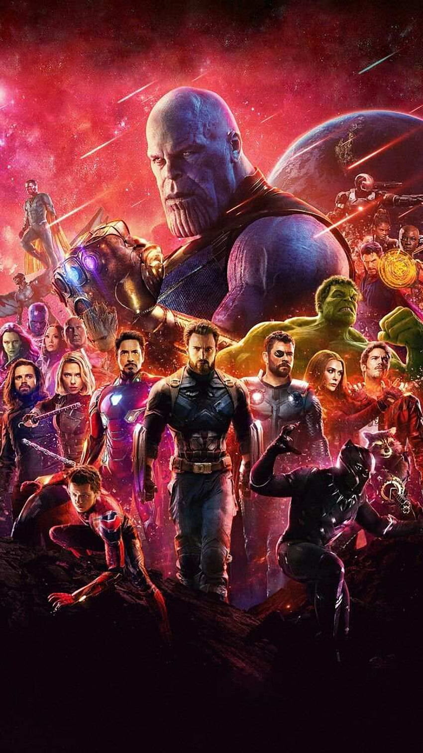 Avengers vs Thanos Poster . Marvel posters, Marvel infinity war, Avengers  movies HD phone wallpaper | Pxfuel