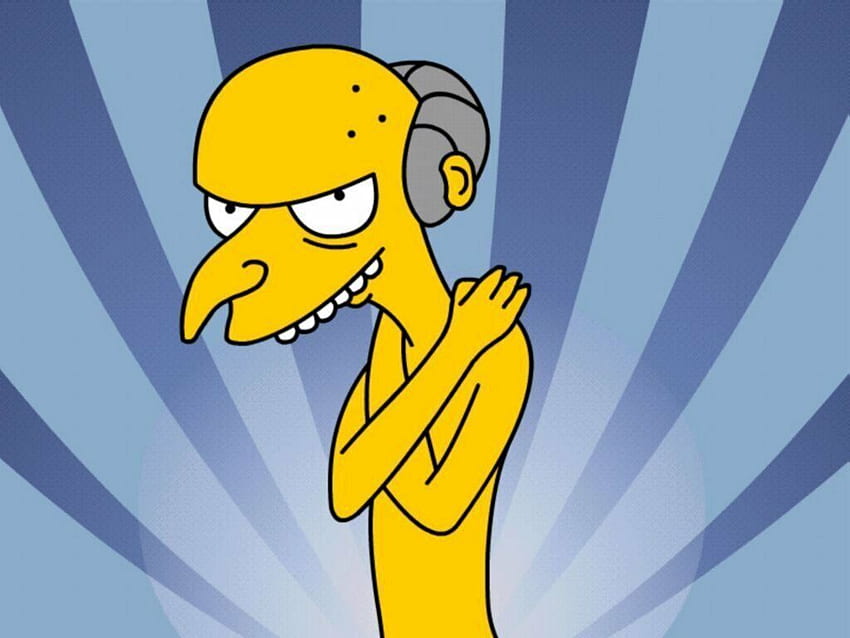 Cartoons Hq And Animation Mr Burns HD Wallpaper Pxfuel