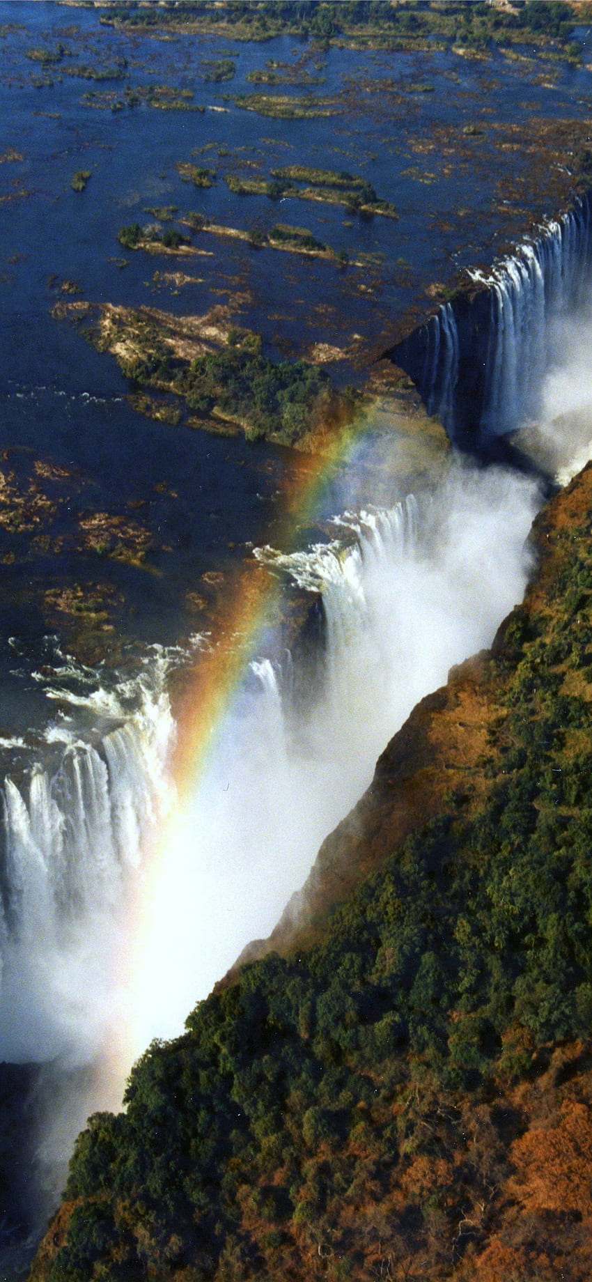 Victoria Falls Livingstone Sambia Simbabwe iPhone 11 HD-Handy-Hintergrundbild