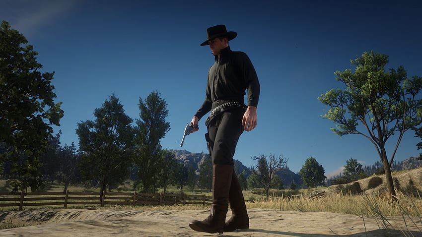 Frank's Outfit in RDR 2 (Once Upon a Time in the West) : reddeadredemption HD wallpaper