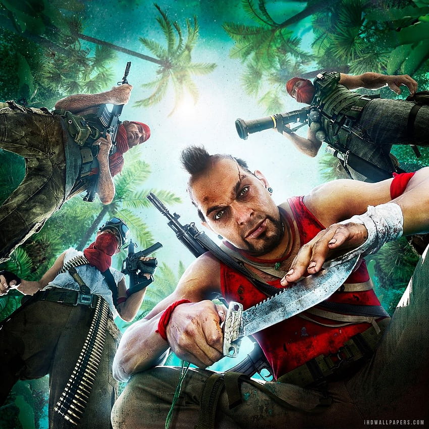 Far Cry 3 Vaas Citations, Vaas Monténégro Fond d'écran de téléphone HD