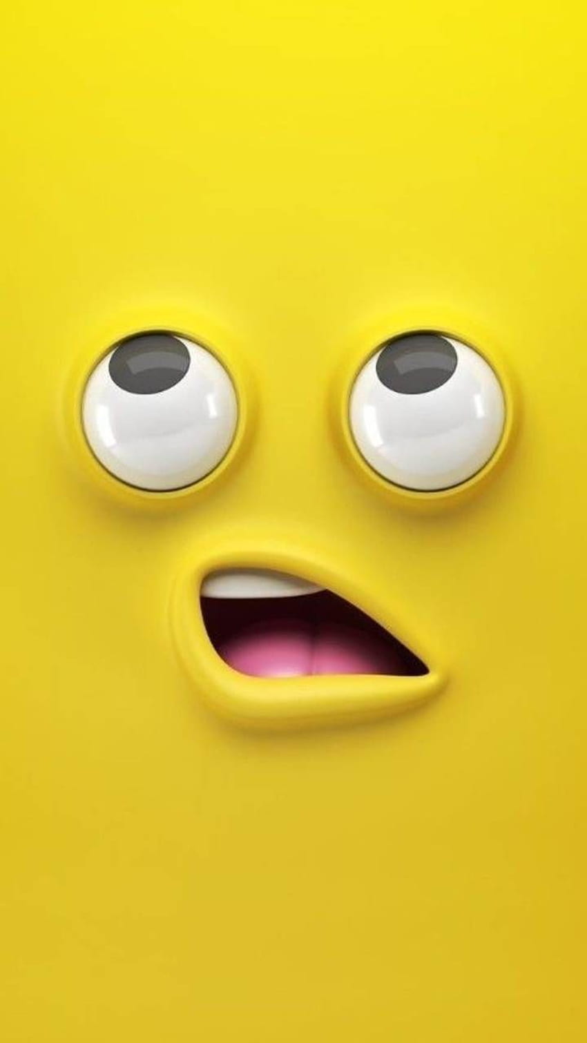 Emoji 3D, carita sonriente 3D fondo de pantalla del teléfono