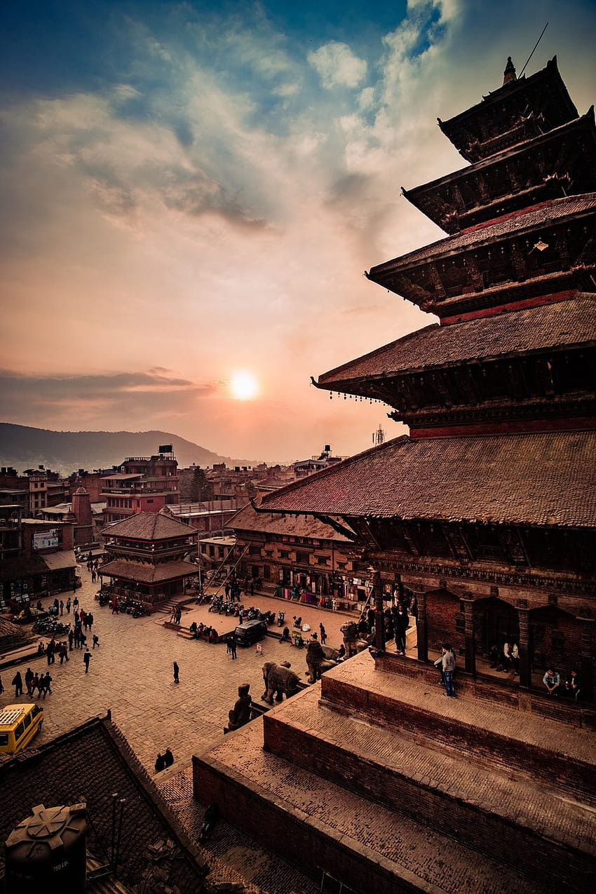 Nepal, Nepal-Stadt HD-Handy-Hintergrundbild