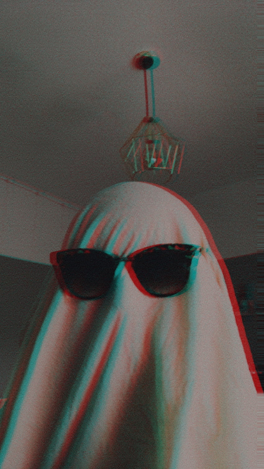ghost, sunglasses, art HD phone wallpaper