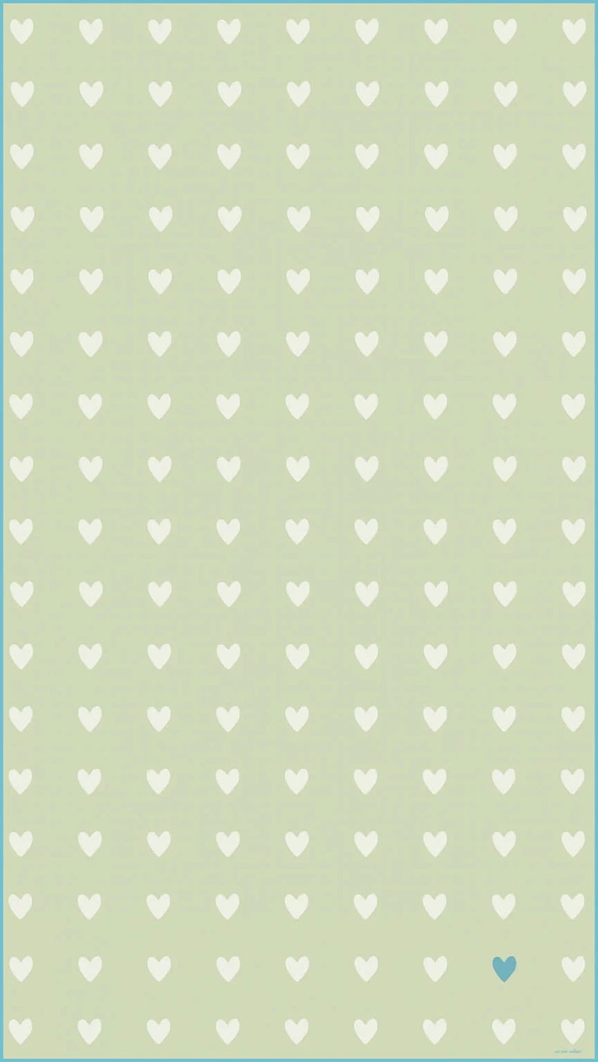 Sage Khaki Mini Hearts iPhone Background Phone - Sage Green, Sage Green Aesthetic HD phone wallpaper