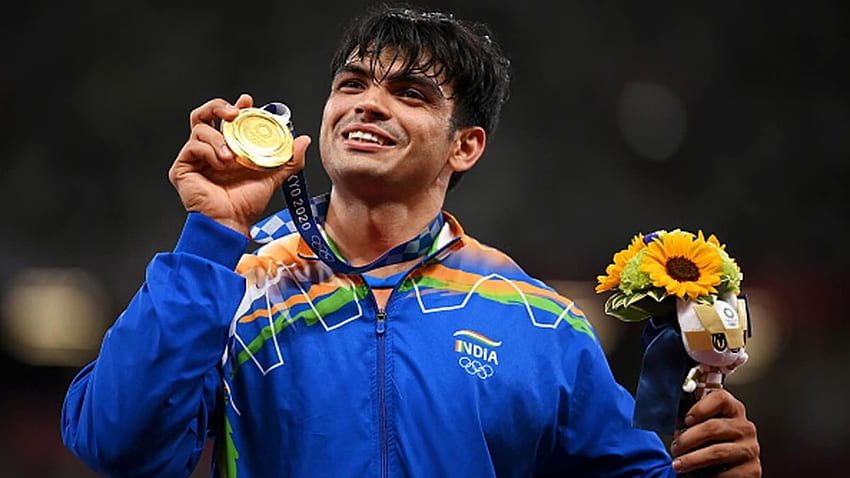 Tokio 2020: Neeraj Chopra schreibt in Gold gegossene Geschichte. Olympische Spiele - Hindustan Times HD-Hintergrundbild