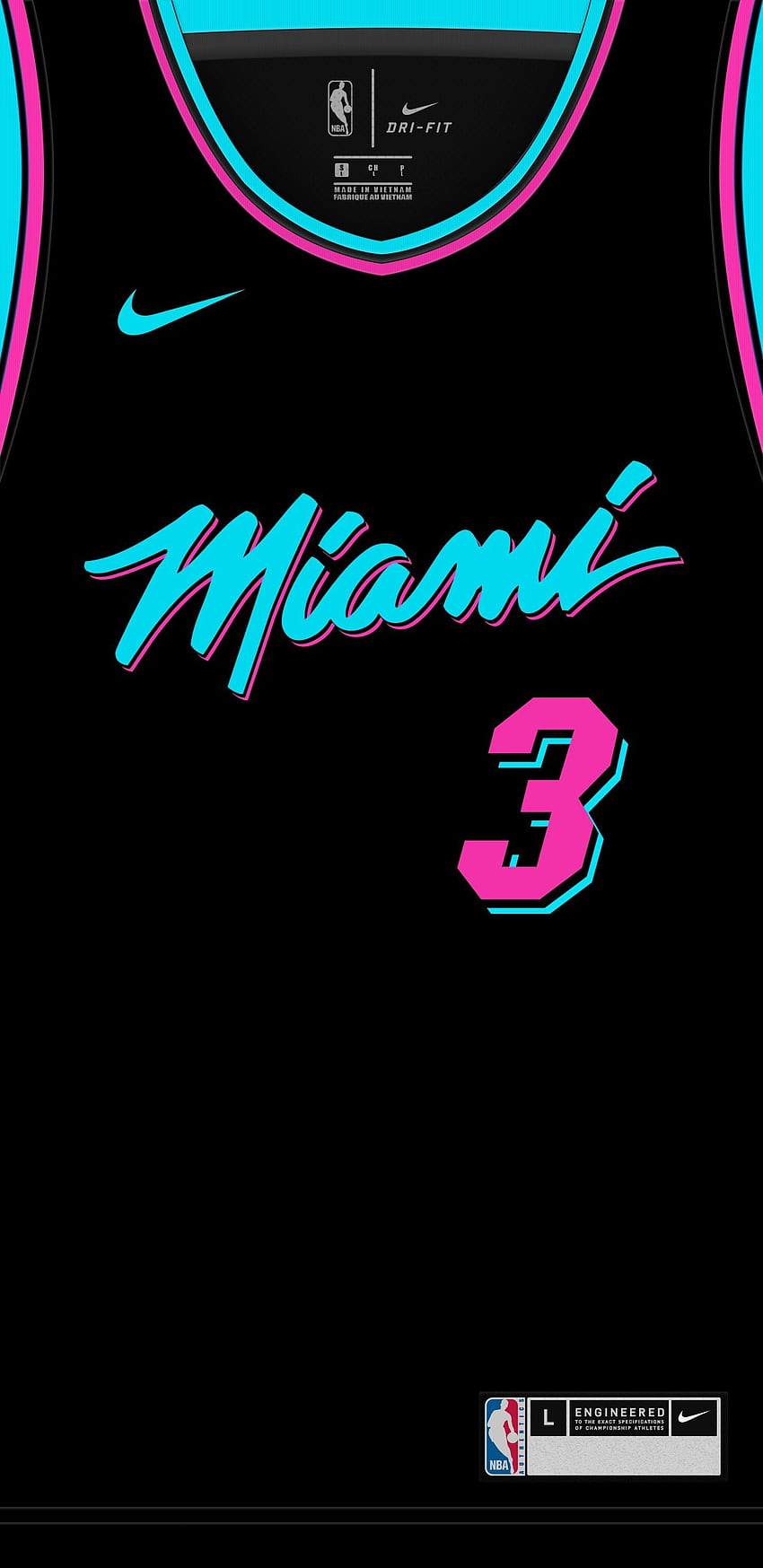 Minimal Miami Vice Jersey Mobile : heat HD phone wallpaper