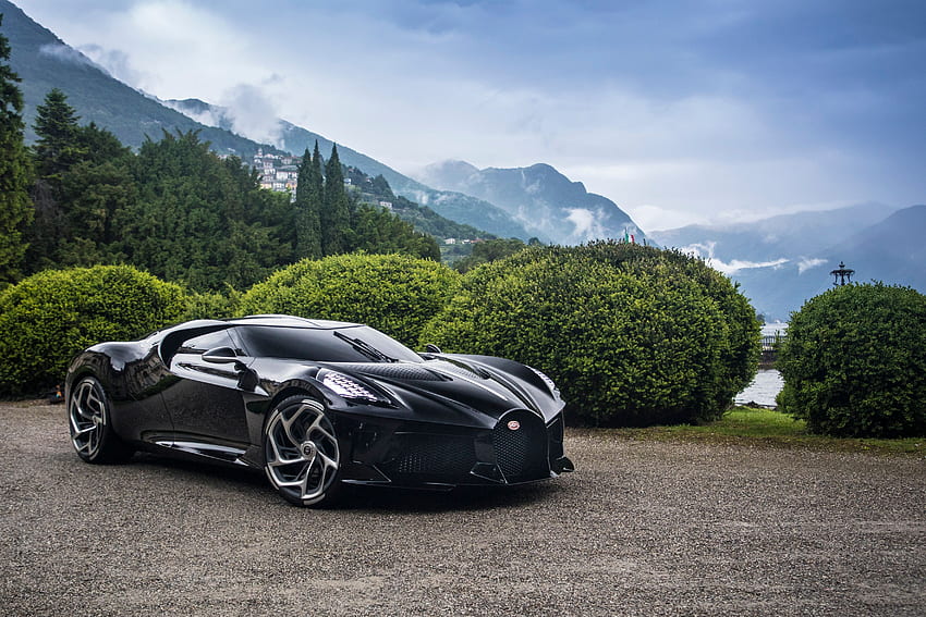Bugatti La Voiture Noire '03.2019 Fond d'écran HD