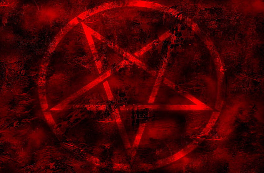 satanic pentagram, Satanic PC HD wallpaper