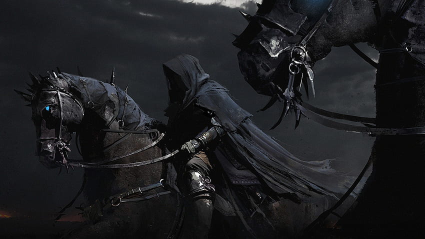 fantasy art horses nazgul ringwraith lord of the rings online – Animals Horses HD wallpaper