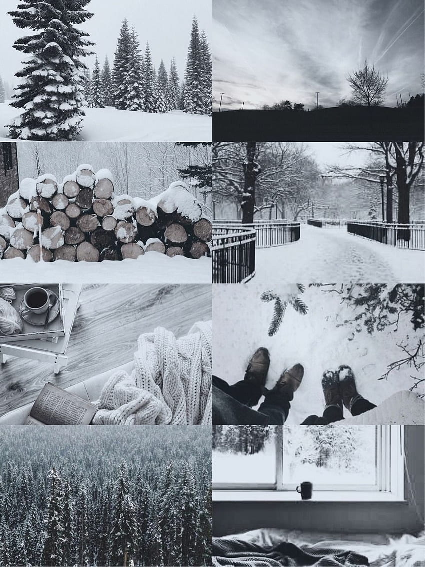 Эстетика зимы - 51pcs [ ], Kolase Estetika Musim Dingin wallpaper ponsel HD