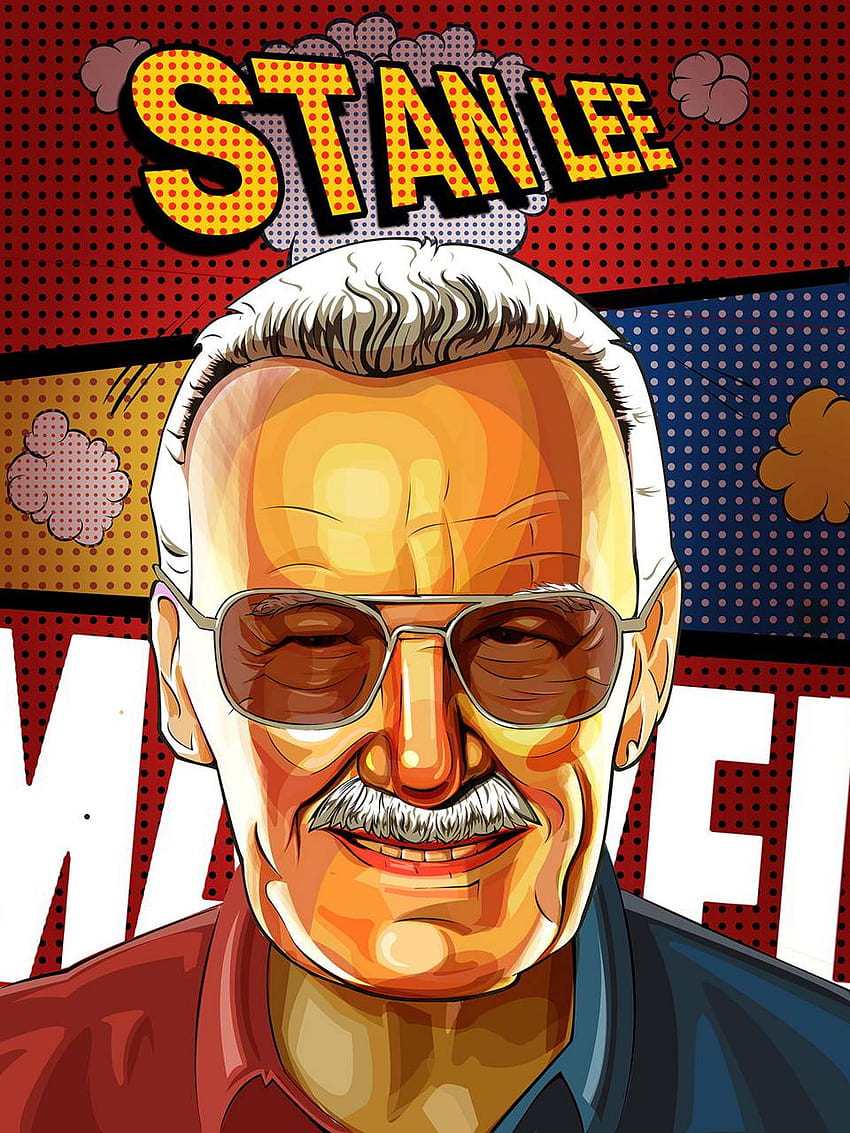 Stan Lee Pop Art, Marvel Pop Art HD phone wallpaper