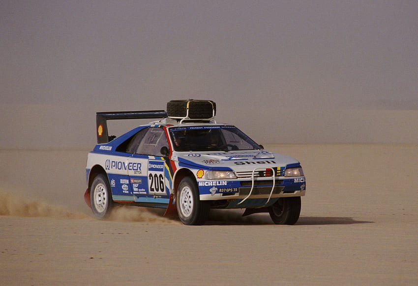 Peugeot 405 T16 Grand Raid Pininfarina dakar offroad race racing rally . HD wallpaper