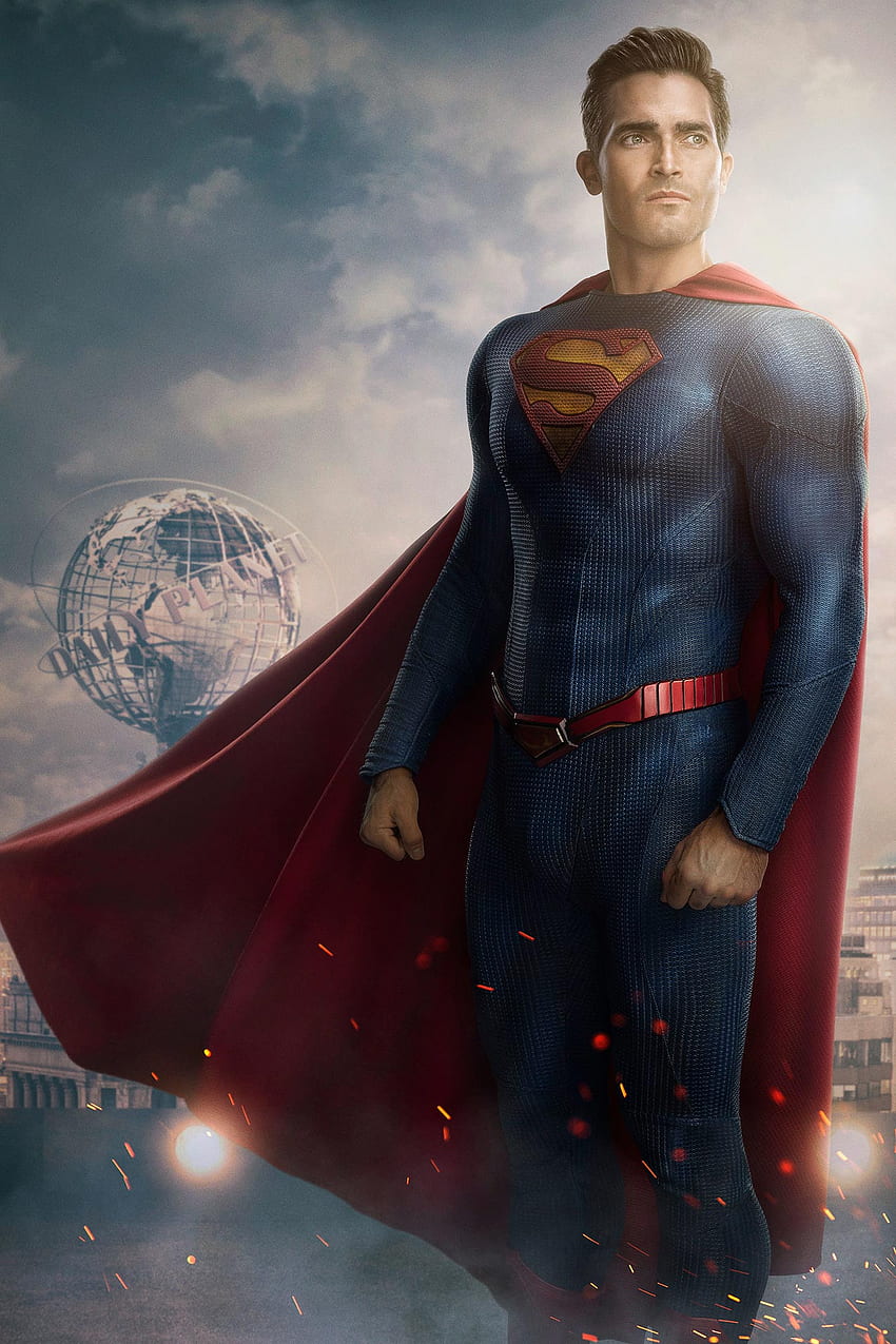 Superman & Lois, Tyler Hoechlin'in yeni kostümü Superman ve Lois'in ilkini ortaya koyuyor HD telefon duvar kağıdı