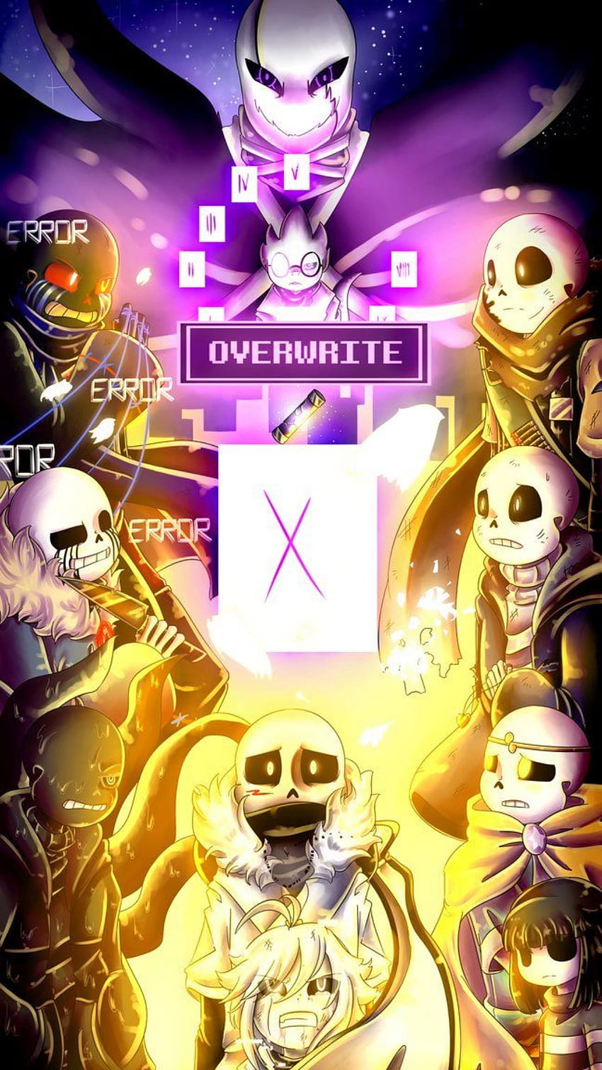 Cross Sans, au, undertale, x-tale, HD phone wallpaper