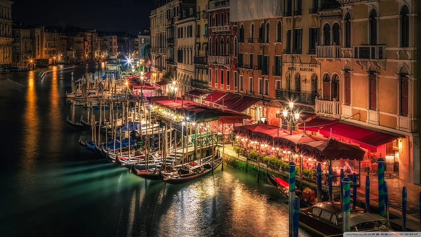 Canal Grande, Wenecja, Włochy ❤ dla Ultra Tapeta HD