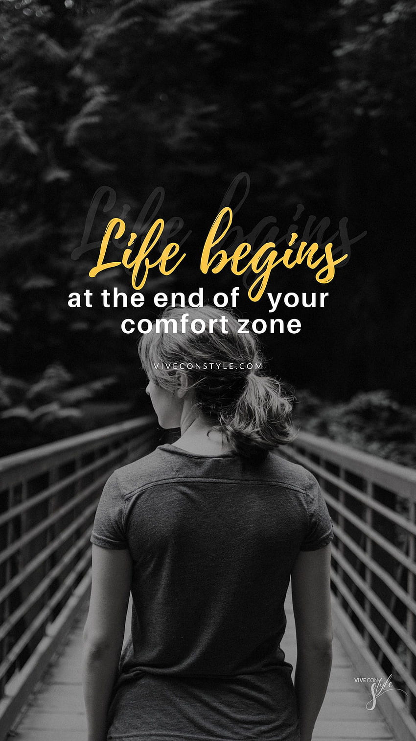 Life begins mobile . New quotes, Inspirational quotes, Comfort HD phone  wallpaper | Pxfuel