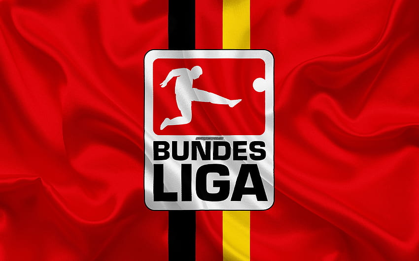 Bundesliga, , logo, trama di seta, tedesco Sfondo HD