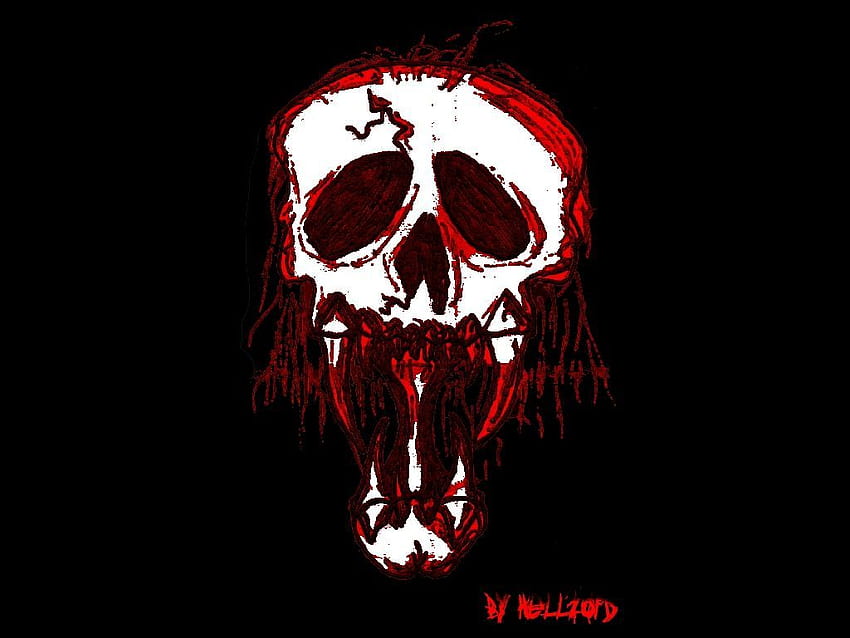 Skulls, Horror Blood HD wallpaper | Pxfuel