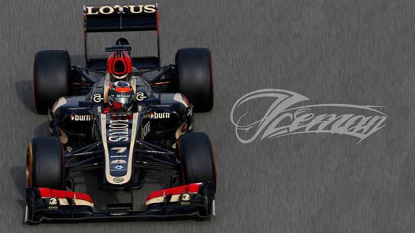 Kimi Raikkonen Lotus, Lotus F1 Wallpaper HD