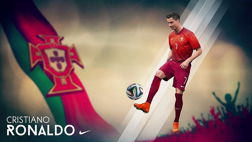 Christiano Ronaldo Nike, commitment, action, soccer, sports HD wallpaper