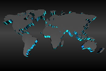 3d world map HD wallpapers | Pxfuel