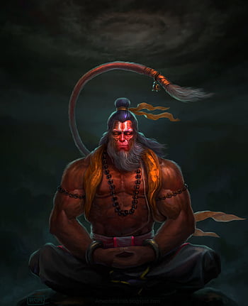 Hanuman god illustration, Salasar Balaji Krishna Hanuman Rama Ganesha, lord  shiva, desktop Wallpaper, religion, lakshmi png | PNGWing