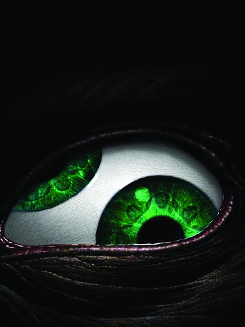 Scary Green Black Eye Galaxy Note - Tool Third Eye - HD phone wallpaper