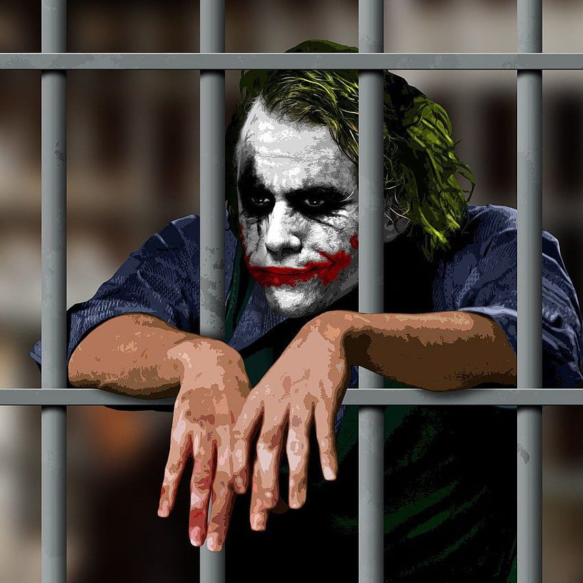 1920x1080px, 1080P Free download | Joker in Jail Movie Scene of Batman ...