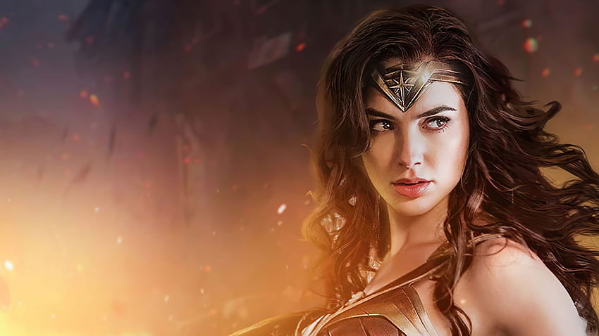 Wonder Woman Gal Gadot Twarz, filmy, i tło - Den. Wonder Woman, Gal gadot, Women, Wonder Woman PC Tapeta HD
