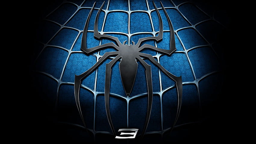 Black Spiderman iPhone, Spider-Man Logo White HD wallpaper