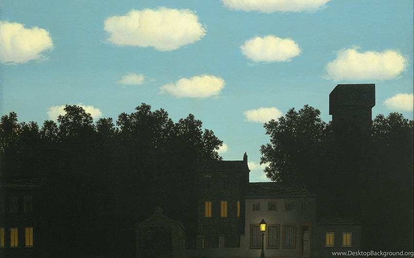 Rene Magritte Background HD wallpaper