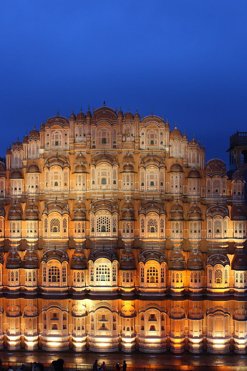 City Palace, Jaipur, India, Indian Forts HD phone wallpaper