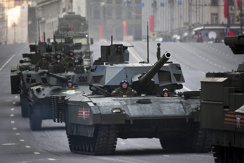 Armata T 14, Réservoir, Armée Russe, Revue, Militaire Fond d'écran HD
