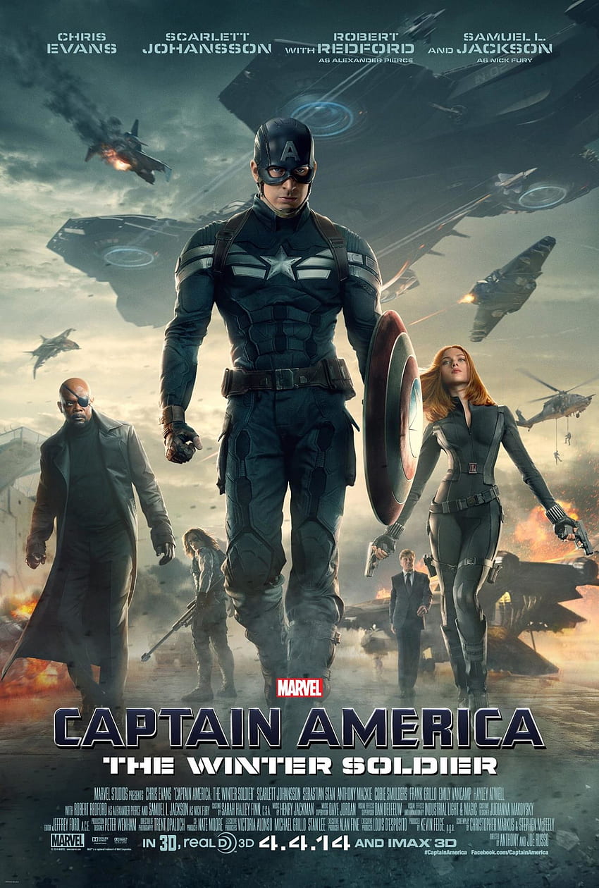 Capitán América: El Soldado del Invierno fondo de pantalla del teléfono