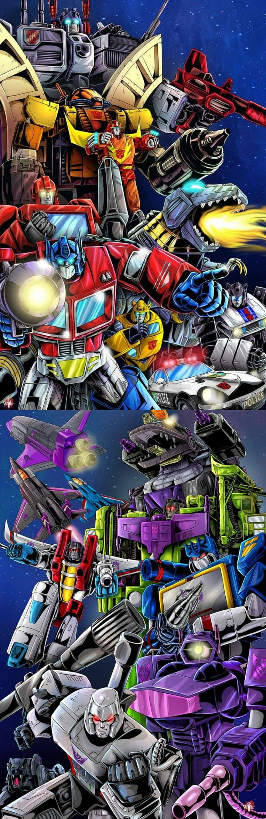 I had these as my on my old phone, but since that, Transformer HD phone wallpaper