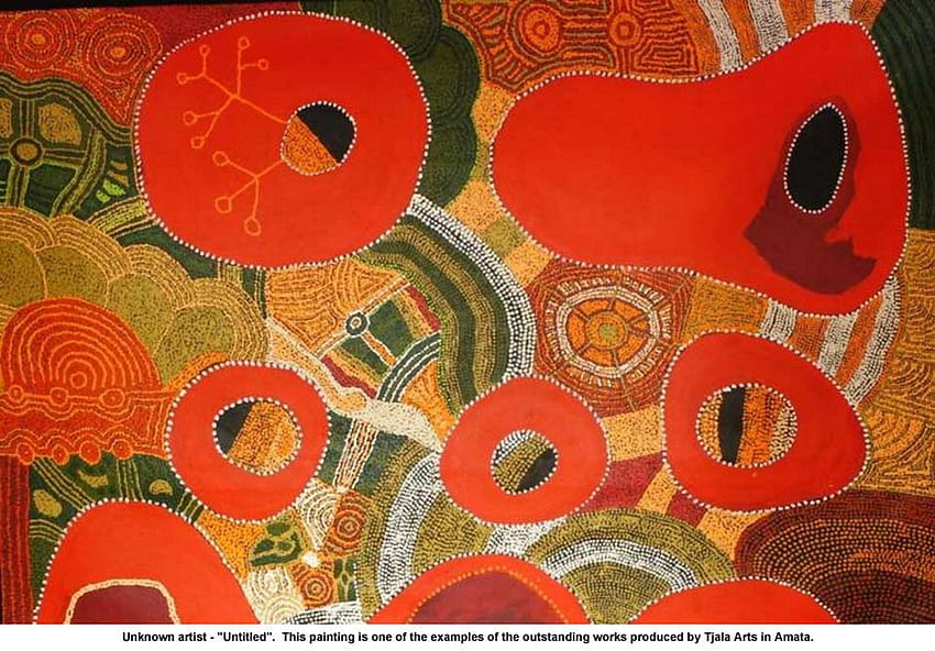 Kunst der Aborigines, Australien, Ureinwohner, abstrakt, Malerei, Kunst HD-Hintergrundbild