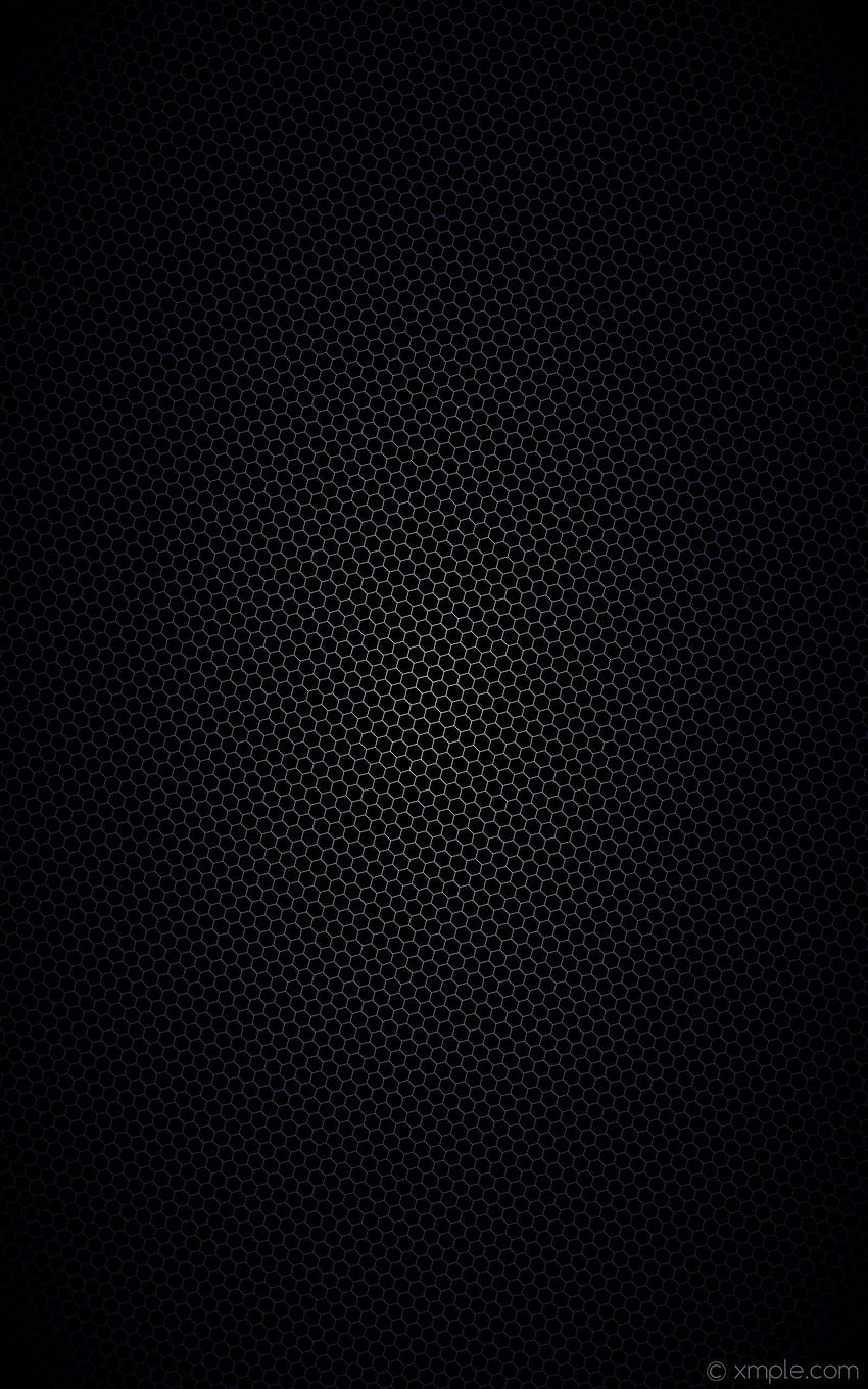 czarny biały sześciokąt fioletowy blask gradient ciemnoniebieski Tapeta na telefon HD