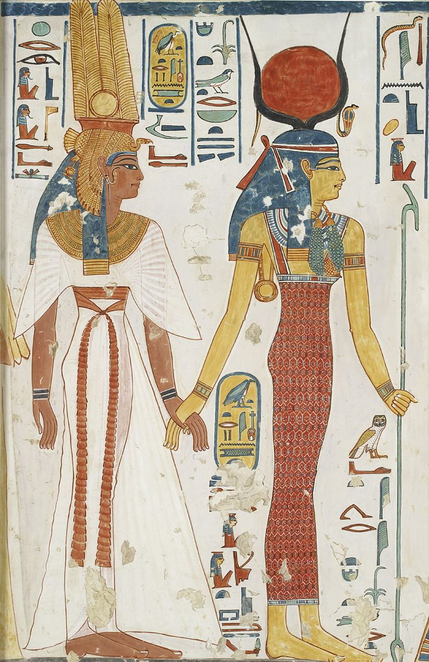 Nefertari, Egyptian Goddess Isis HD phone wallpaper