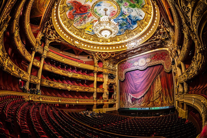 Opera de Paris Ultra, Pariser Opernhaus HD-Hintergrundbild