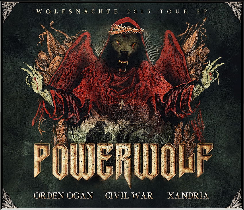 Powerwolf Detail Tour Ep - Powerwolf The Sacrilege Symphony Tapeta HD