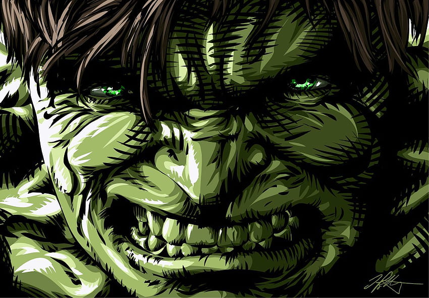 di Hulk arrabbiato per - Incredibile faccia arrabbiata di Hulk Sfondo HD